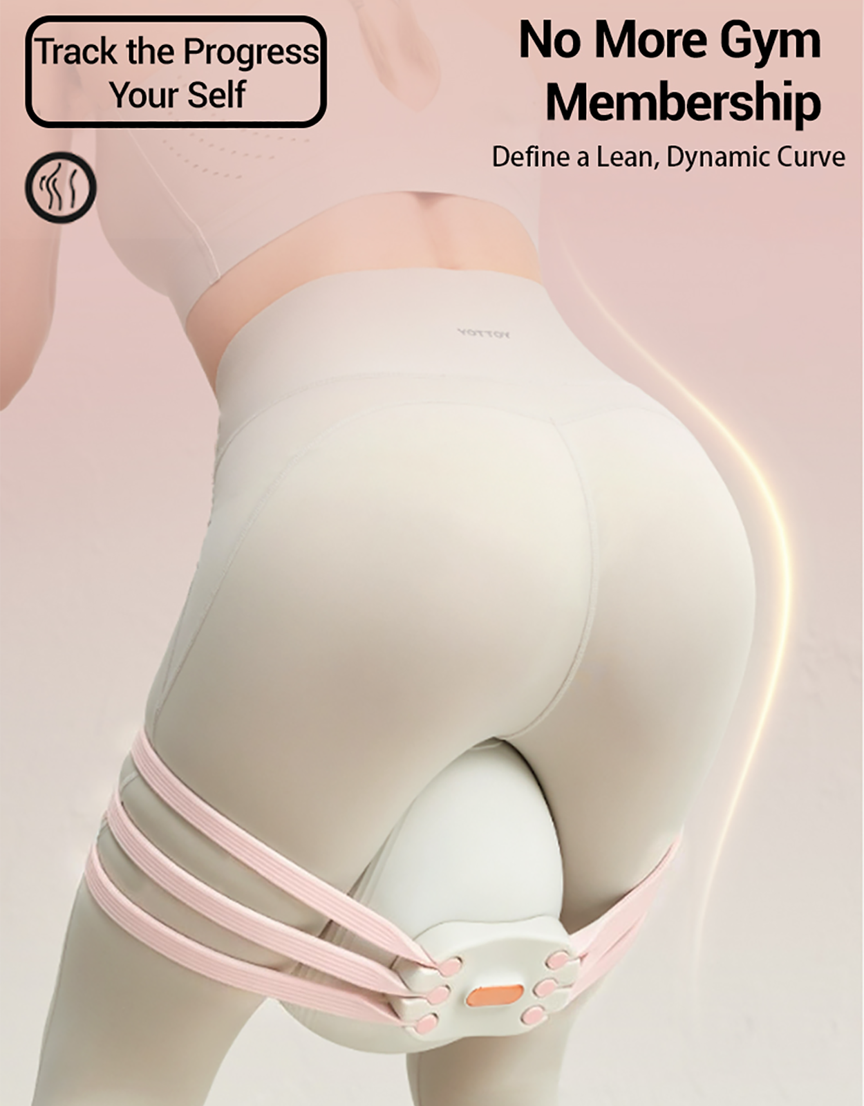 CURSOR Thigh Ball Master for Pelvic Floor Training