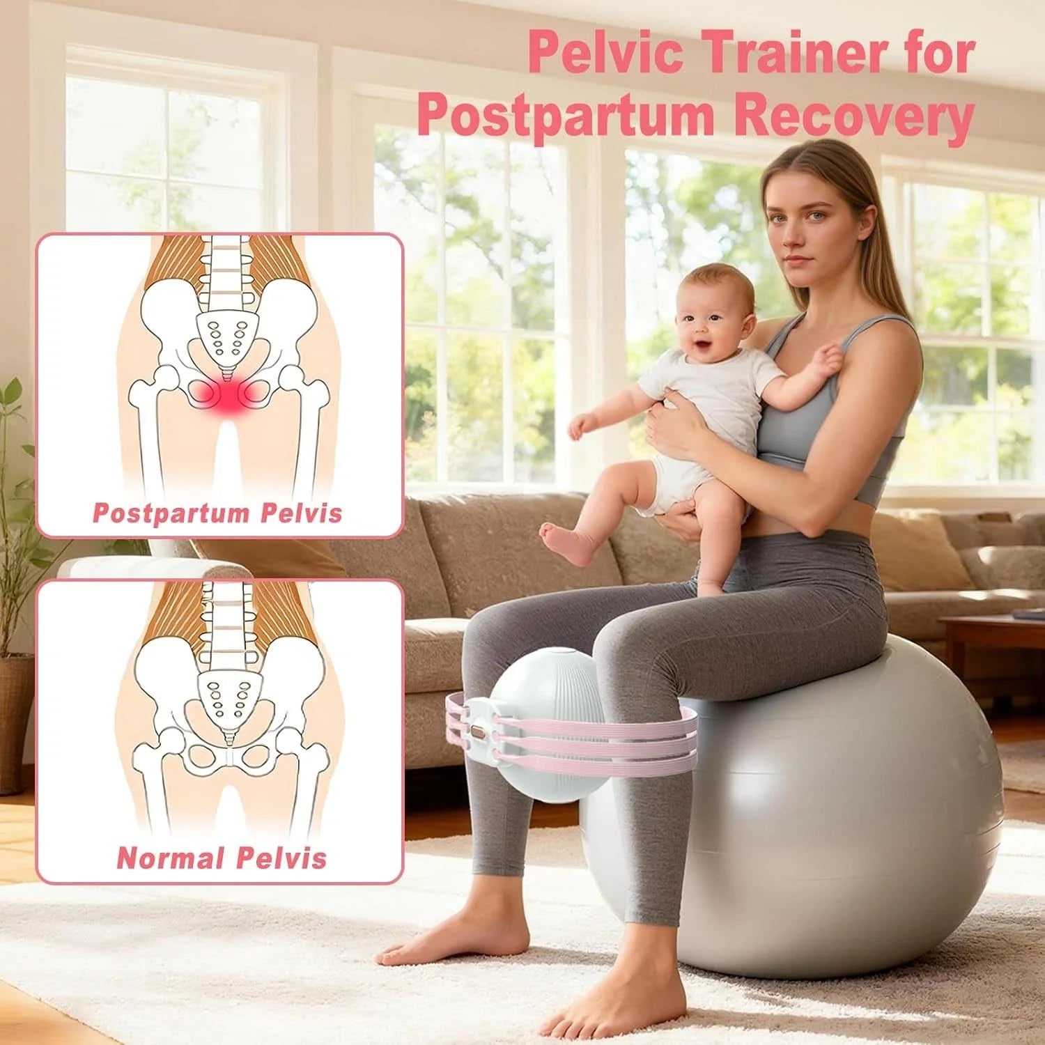 CURSOR Thigh Ball Master for Pelvic Floor Training
