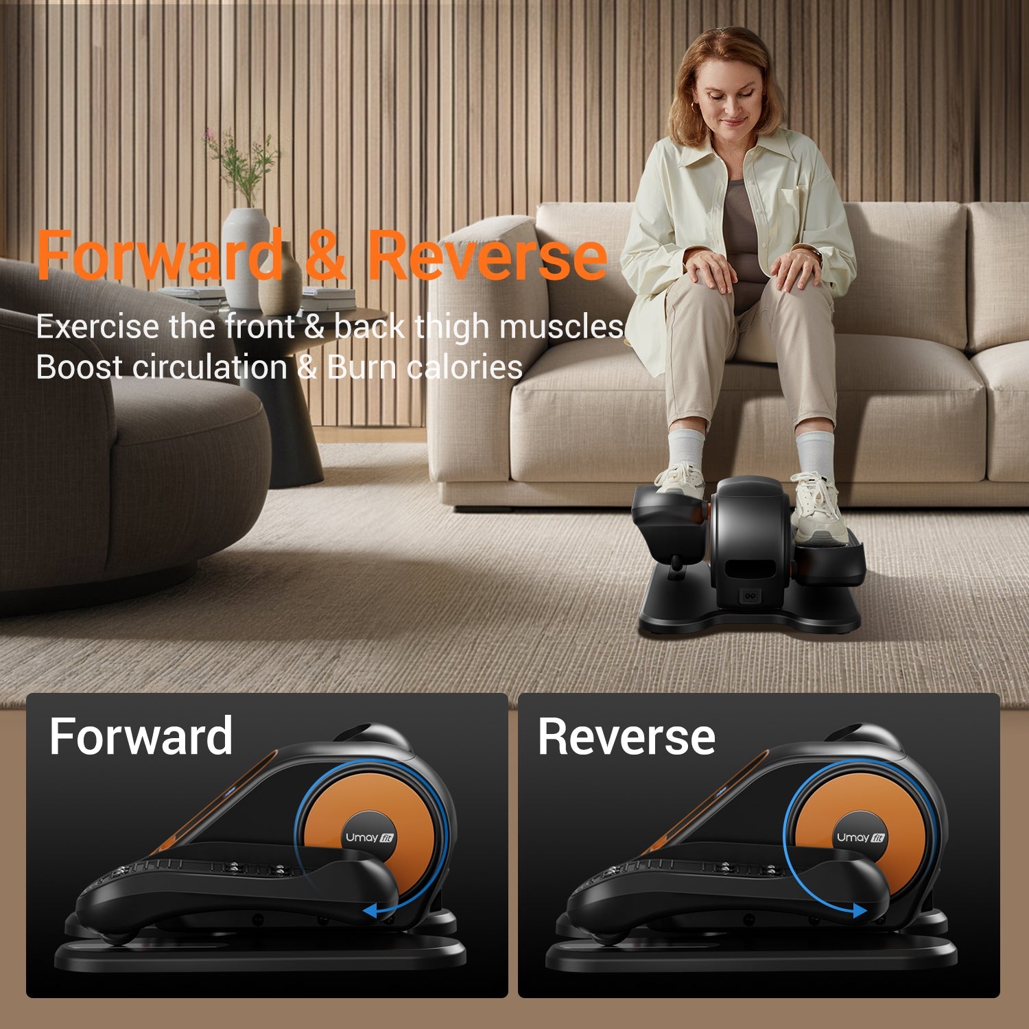 Umay U5 Under Desk Elliptical Trainer