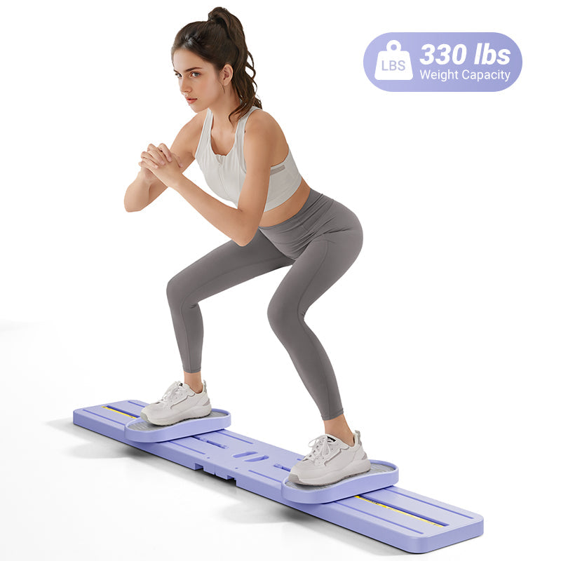 CURSOR Ski Trainer 3-in-1 Leg Exercise Machine Foldable & Portable Pelvic Muscle Hip Trainer
